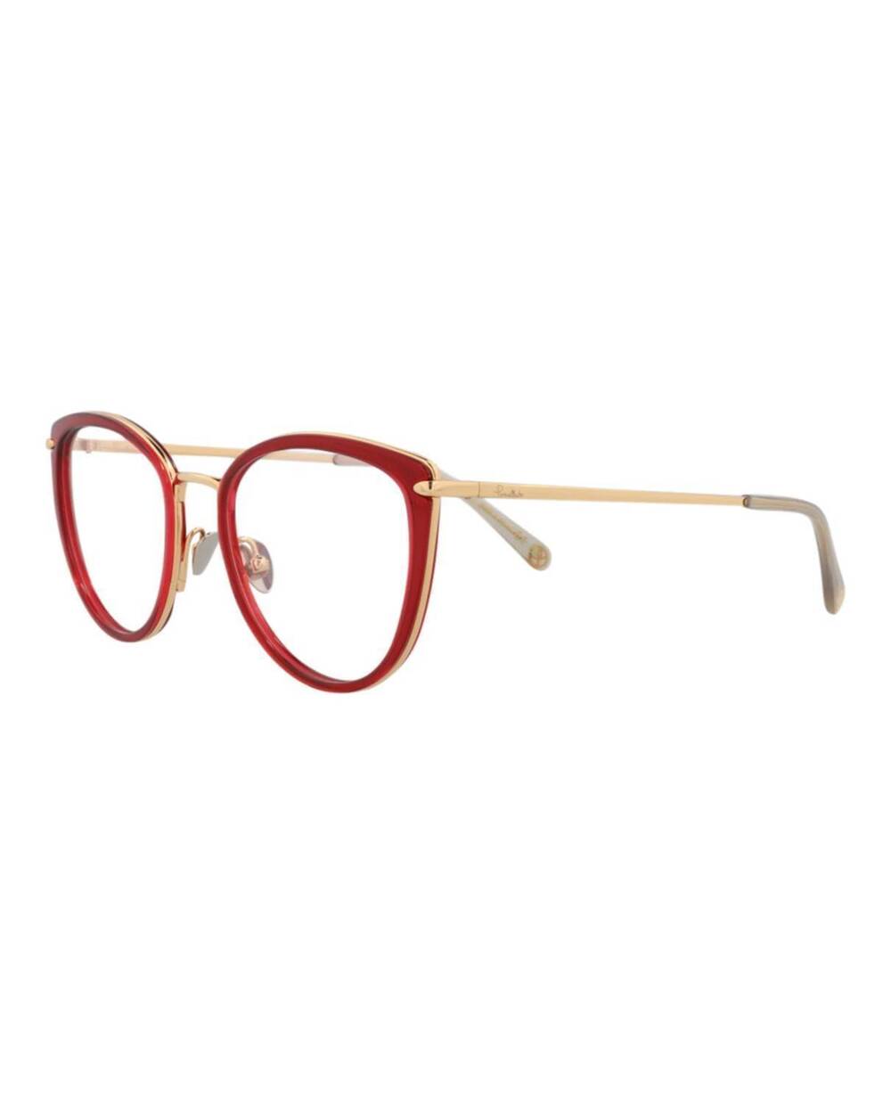 NEW POMELLATO women's cat eye-frame acetate optical frames glasses in red